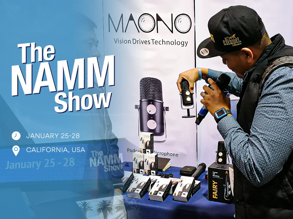 201801 Maono Exhibition  NAMM_1000-750.jpg__PID:da44867c-569a-44df-868e-b2c1879f3711