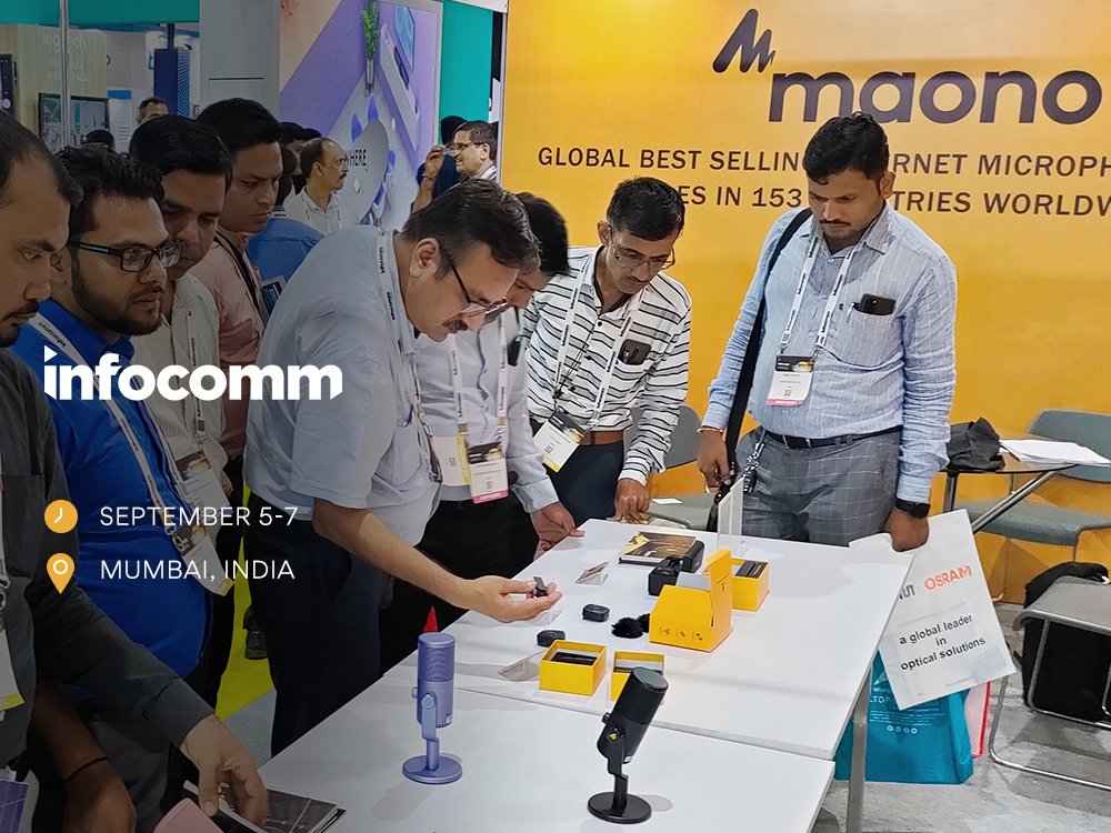 202209 Maono Exhibition Infocomm_1000-750.jpg__PID:52d05921-d2a6-4859-9445-3966602babad