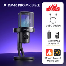 DM40 USB/Wireless Gaming Desktop Microphone