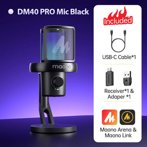 DM40 USB/Wireless Gaming Desktop Microphone