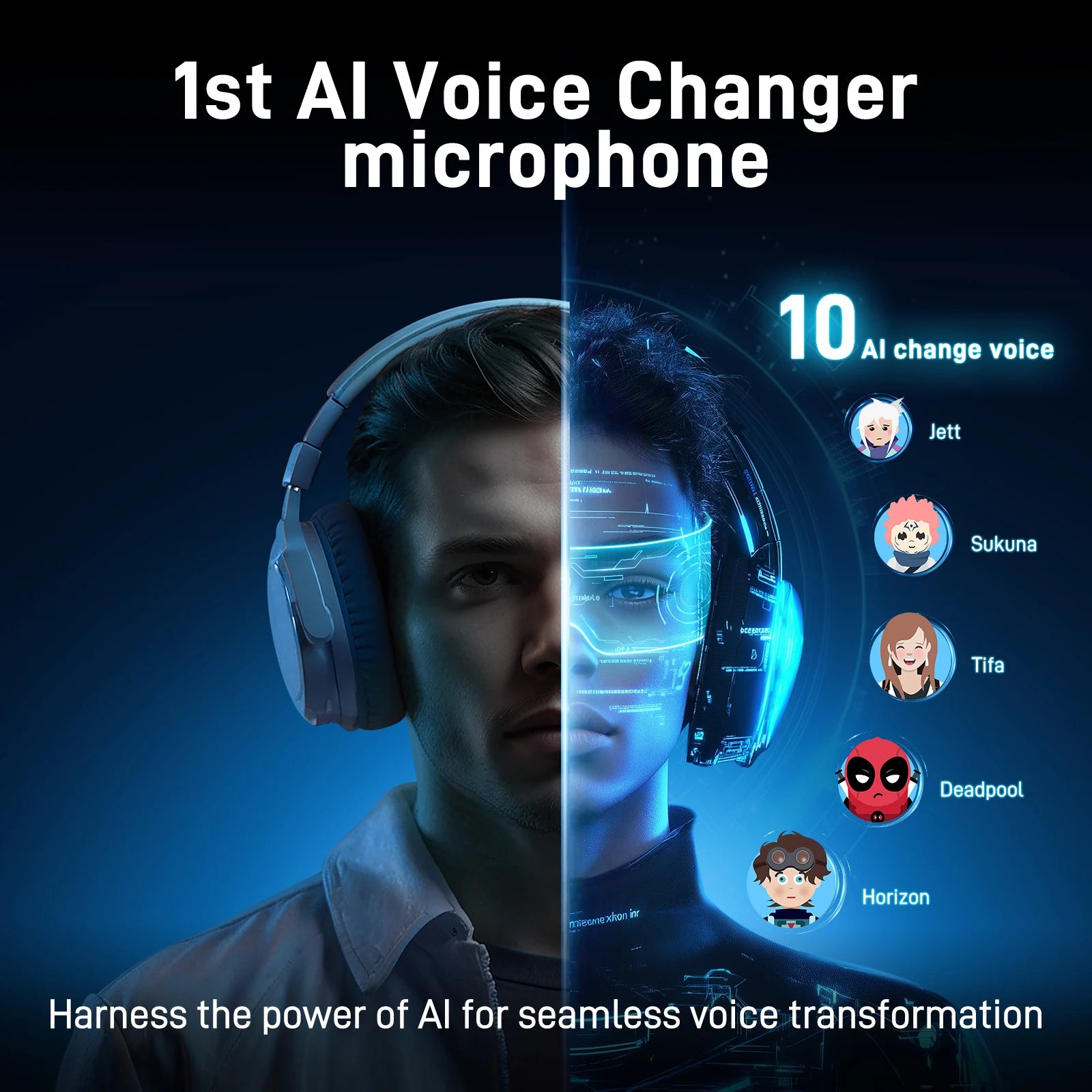 DM40 USB/Wireless Gaming Desktop Microphone