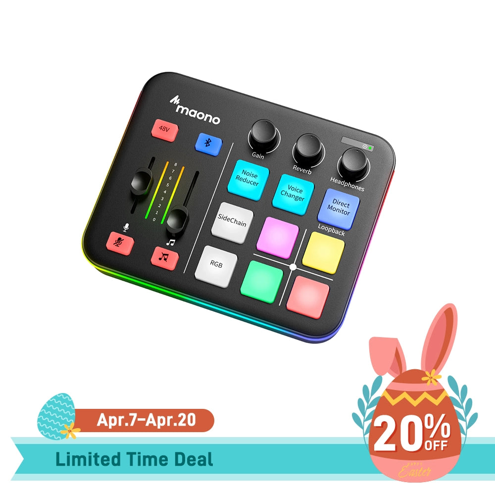 Maonocaster G1 NEO Audio Mixer For Game Streamer