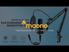 MAONO PM320 Studio Condenser XLR Microphone