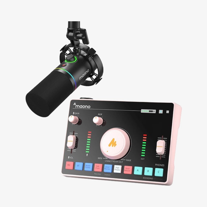 Maonocaster AMC2 NEO One-Stop Streaming Audio Mixer & Sound Card