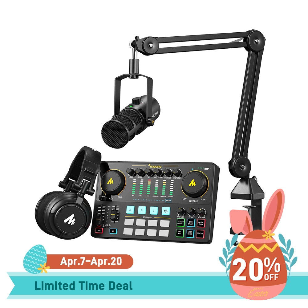 Supreme Sound Quality Podcasting Equipment Bundle