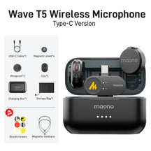 Maono Wave T5 Wireless Lavalier Microphone
