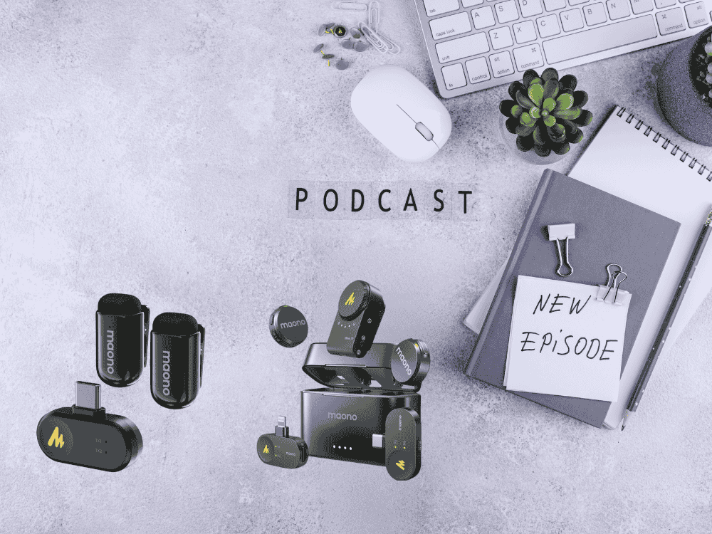 Recording a Podcast vs. Writing a Book: Benefits of a Wireless Microphone